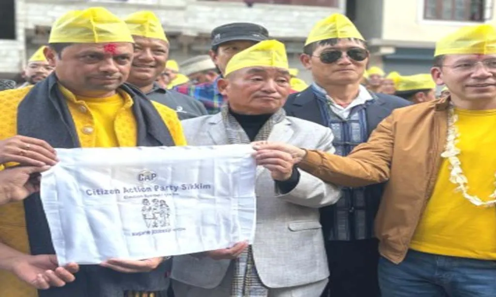 SIKKIM: Election Commission allots 'Citizen' election symbol to Citizen Action Party Sikkim