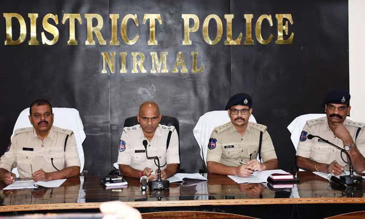 Nirmal: Estimate of slight decline in annual crime rate in 2023