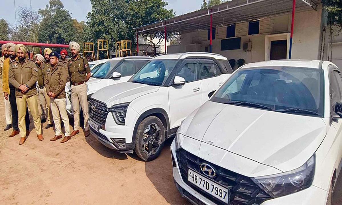 Punjab: Two arrested with stolen expensive cars