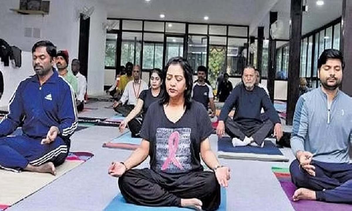 Hyderabad News: Mayor inaugurates meditation center