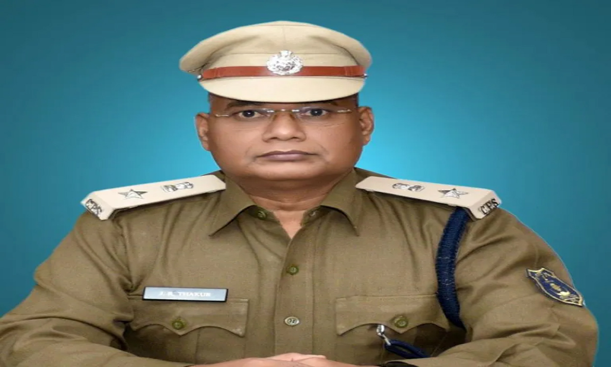 IPS GR Thakur given the responsibility of SP in-charge of Raipur