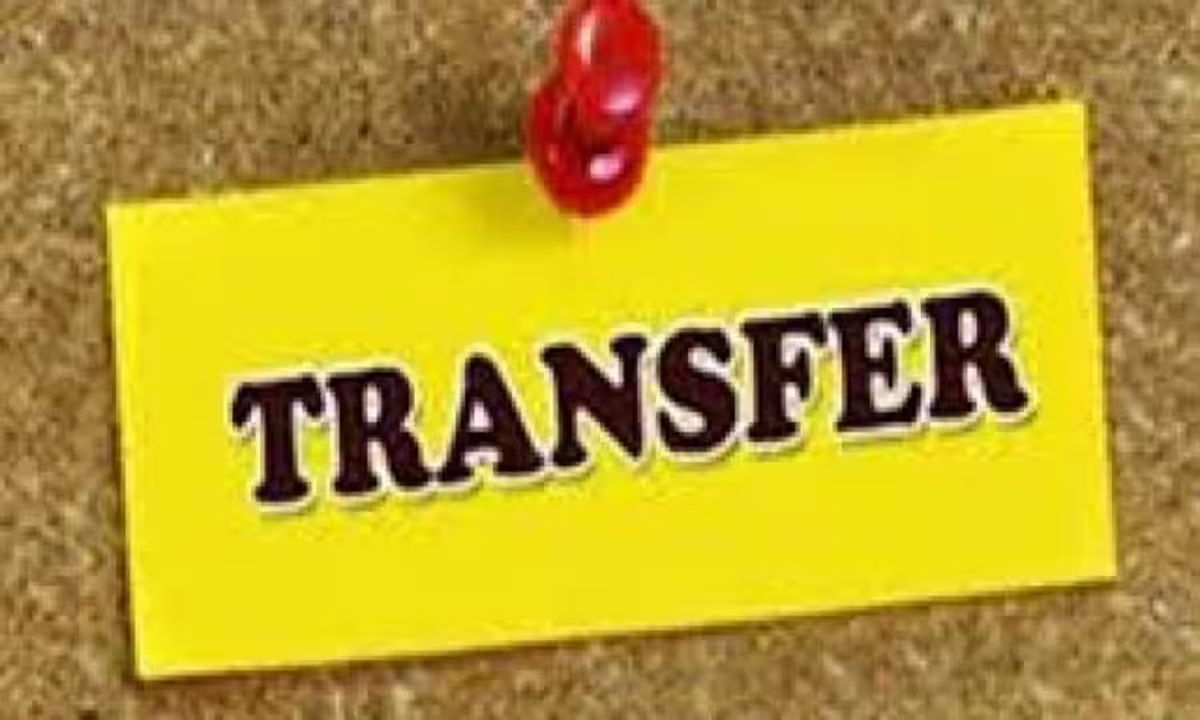 Transfer of excise officers, see list