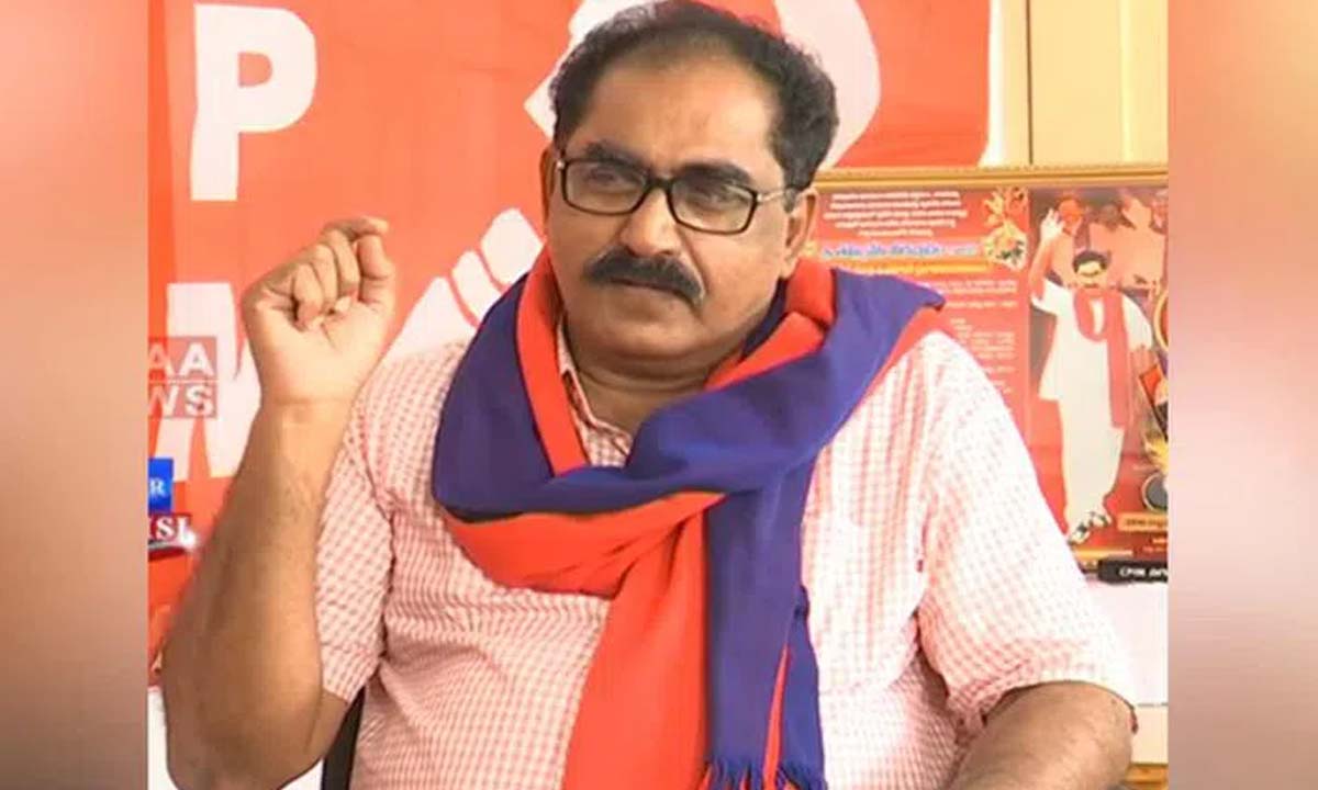 Hyderabad: CPI(M) leader Veerbhadram Thammineni's condition stable in AIG hospital