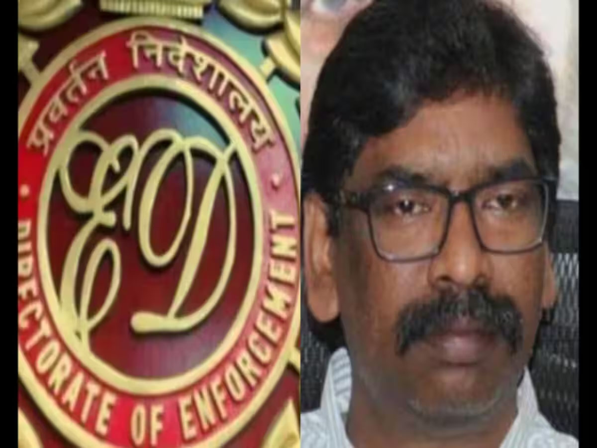 ED will interrogate Hemant Soren again today in the land scam case.