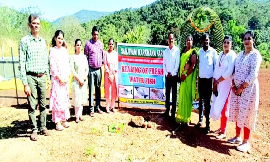 Sanjeevani Sugar Factory started fish farming in collaboration with Fisheries Department