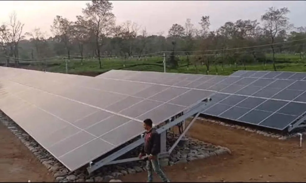 North Bengal: Tea garden comes up with mega solar power generation plant
