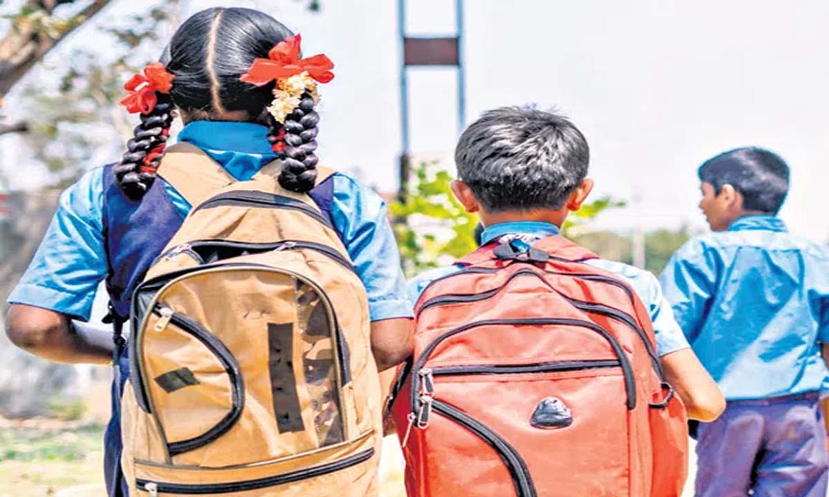 Telangana: School bags will become lighter from the next academic year