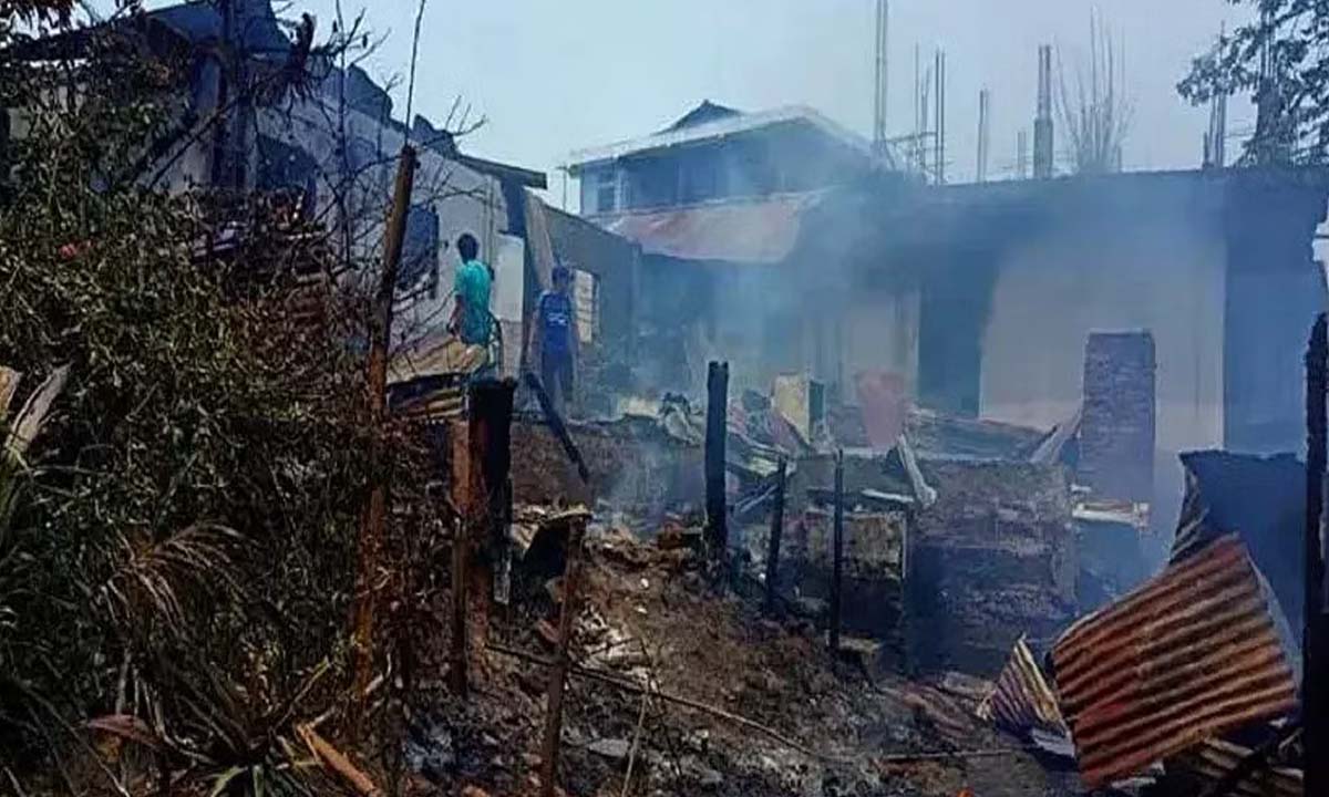 Arunachal: Devastating fire engulfs homes and granaries