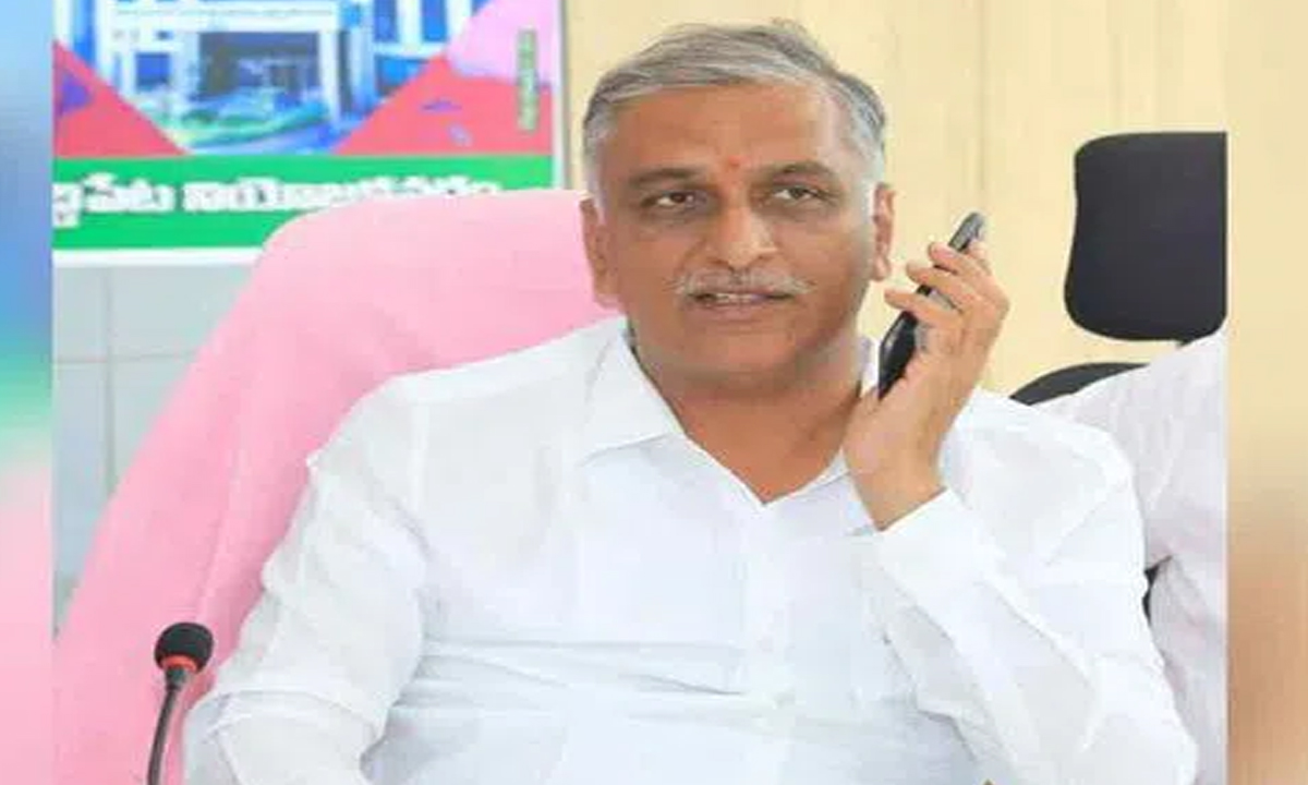 Siddipet: Target of 100 percent results in government schools, Harish Rao