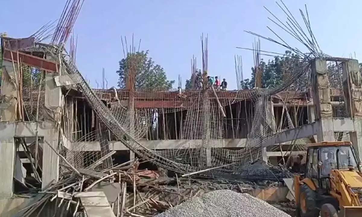 Anekal: School building under construction collapsed