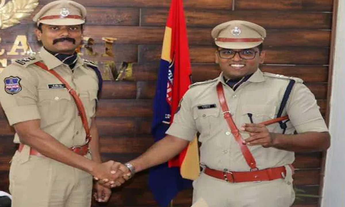 Kothagudem: Rohit Raju takes charge as Kothagudem SP