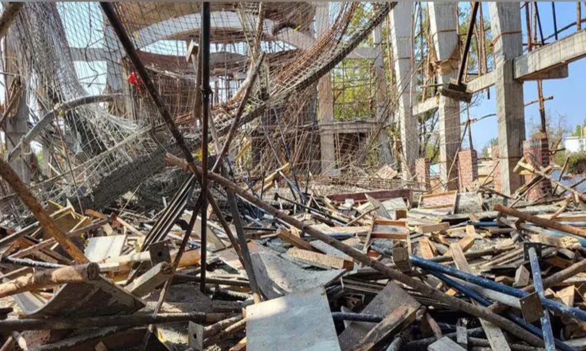Sangareddy: Myanmar migrant worker dies, 9 injured as church building collapses