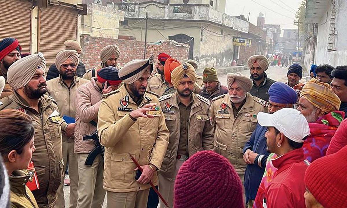 Police launched cordon and search operation in rural areas of Amritsar