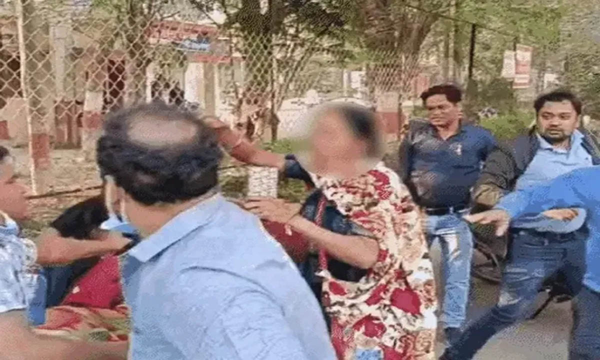Hooliganism of doctors, incident of assault in the hospital premises