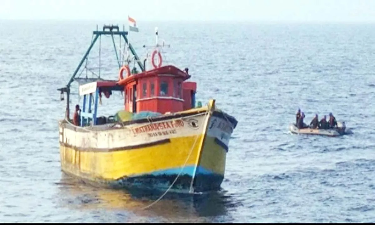 Sri Lankan Navy arrested six fishermen from Tamil Nadu