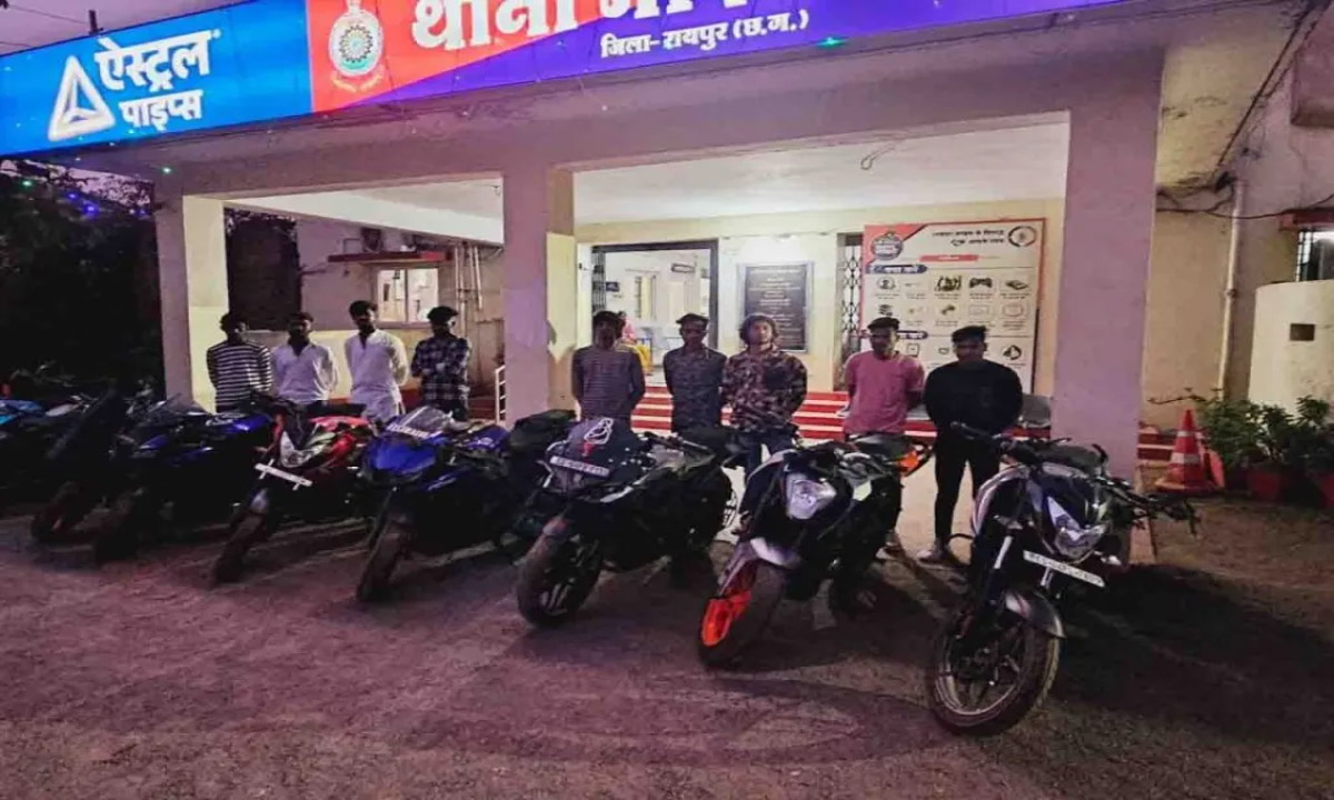 16 bikers arrested for stunting in Naya Raipur