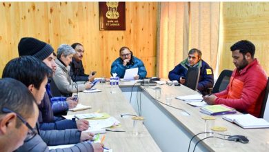 Kotwal reviews ATRs concerning Northern Zonal Council meeting