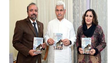 LG releases Col AK Raina’s book ‘Beyond the Frozen Frontiers’