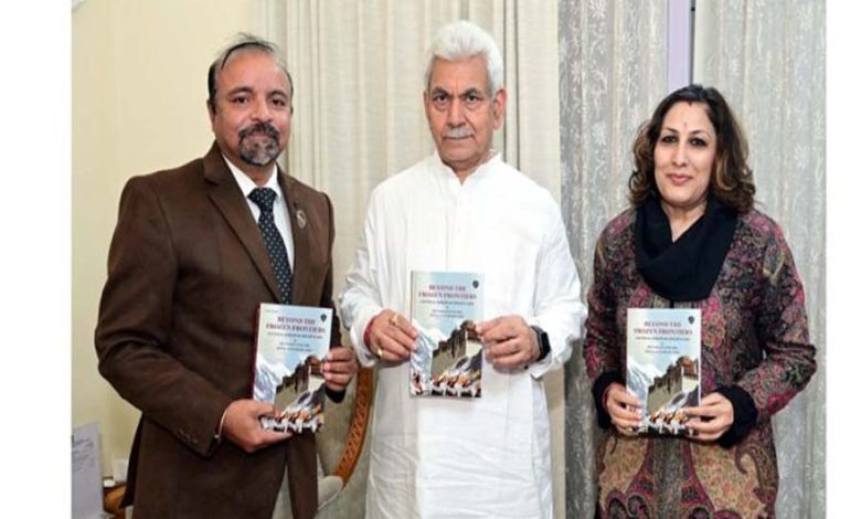 LG releases Col AK Raina’s book ‘Beyond the Frozen Frontiers’