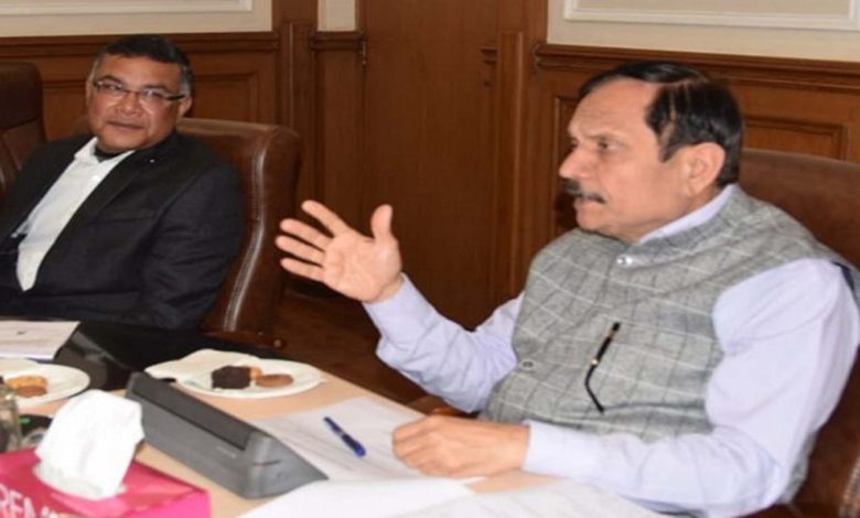 Advisor Bhatnagar reviews performance of Animal/Sheep Husbandry, Fisheries, Dairy sectors