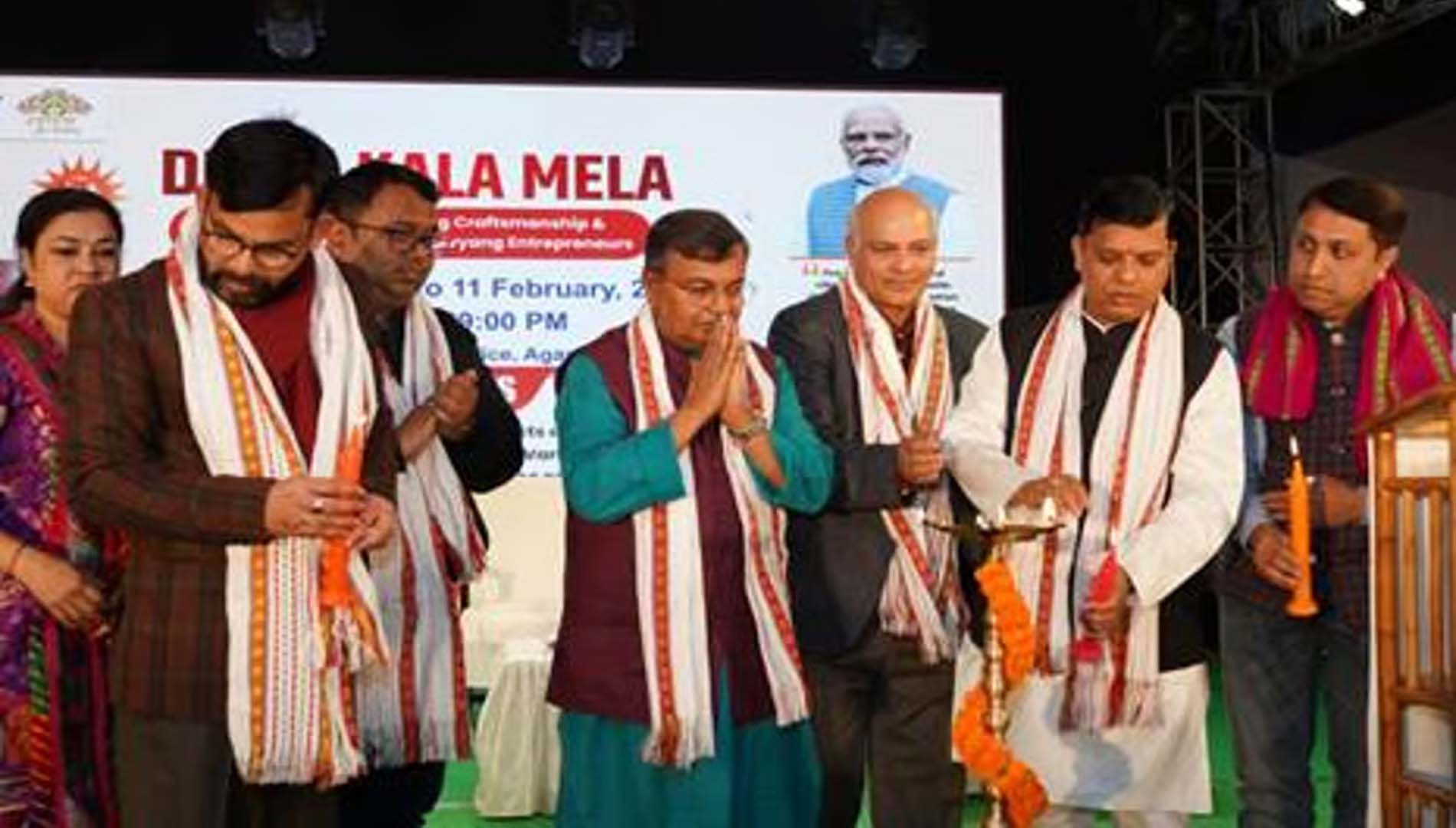 Divya Kala Mela inaugurated at Children’s Park in Agartala