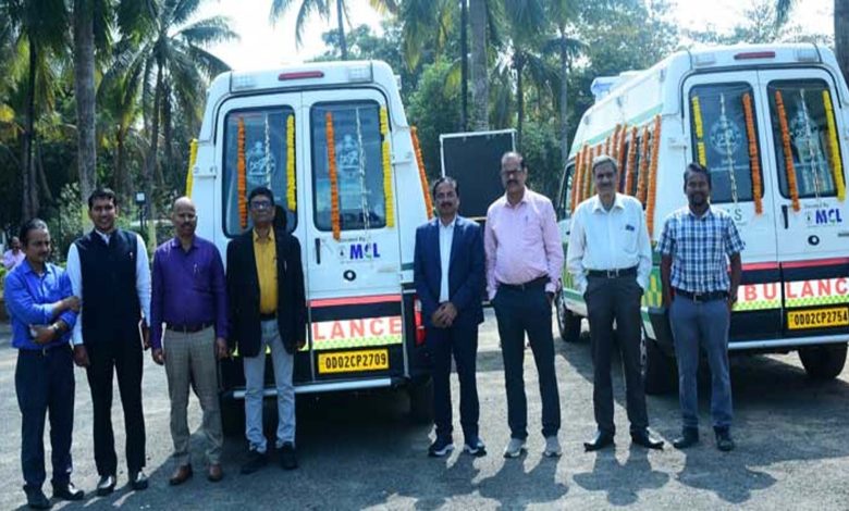 MCL Funds 30 Ambulances To Odisha Government