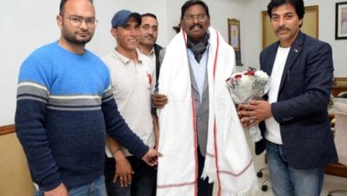 Deputation of J&K Gaddi Sabha meets Arjun Munda