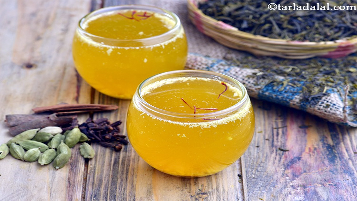 Try this special drink of Kashmiri Kahwa