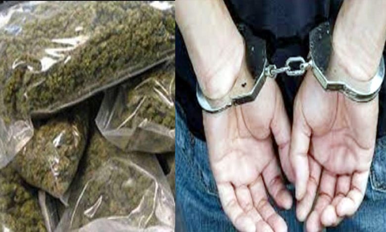 Big consignment of ganja seized in Umaria district, two accused along with bike arrested