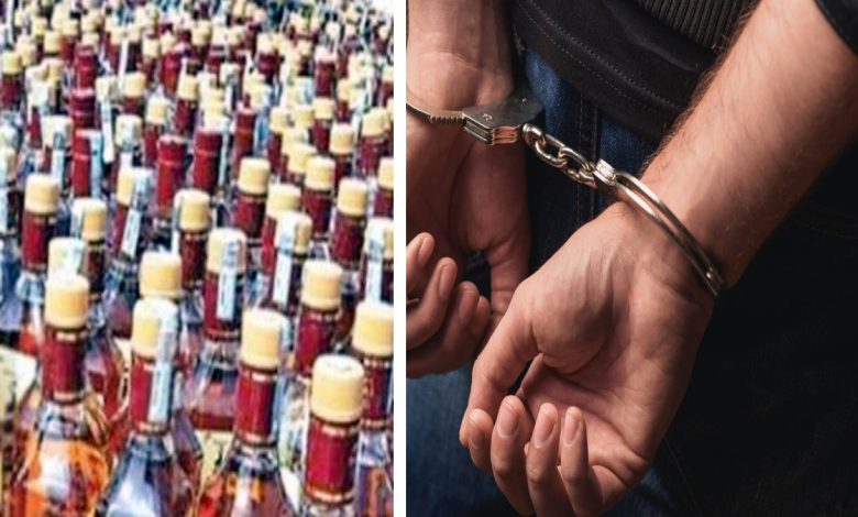 Police arrested youth with illegal liquor in Salt