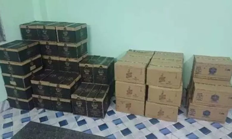 466 liters of foreign liquor recovered, smuggler absconds