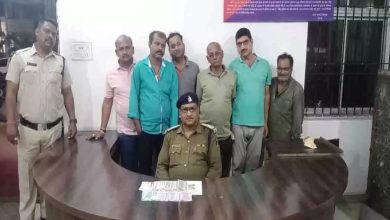 6 gamblers arrested for gambling in Sanjay Market