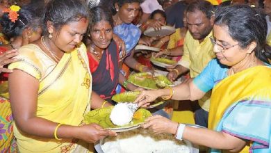 Naidu started Anna canteens to end hunger: Bhuvaneswari
