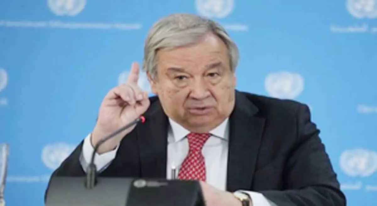 UN chief calls for ending Ukraine crisis