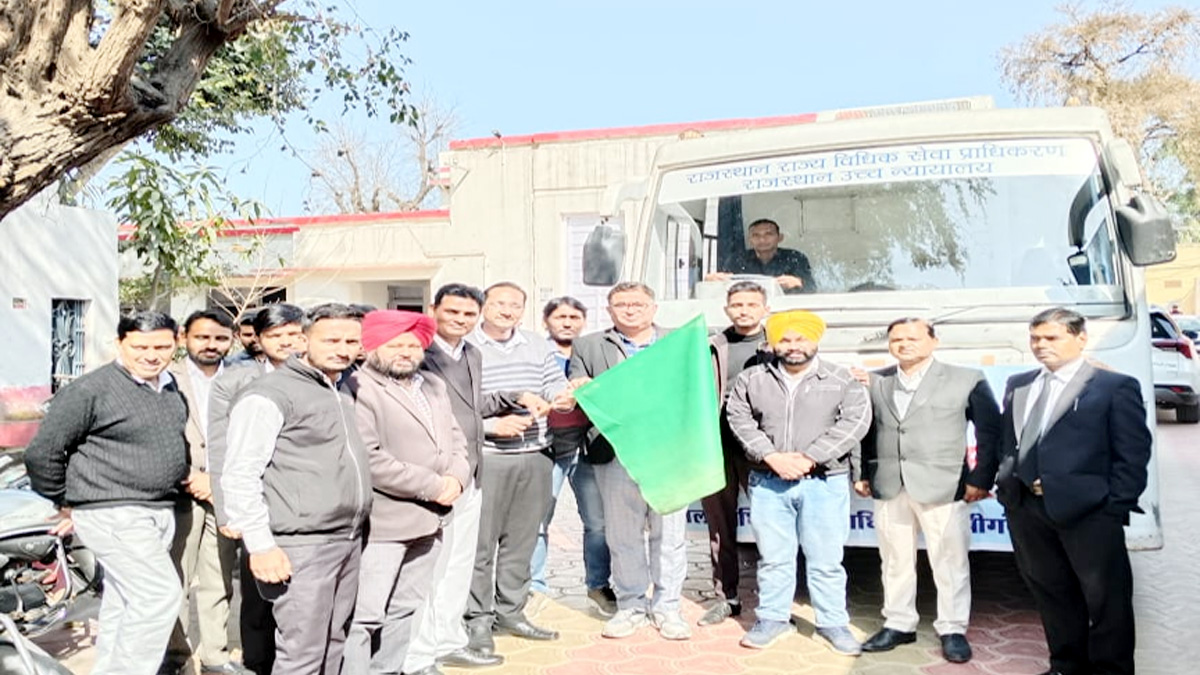 “Justice at your doorstep” mobile vehicle flagged off