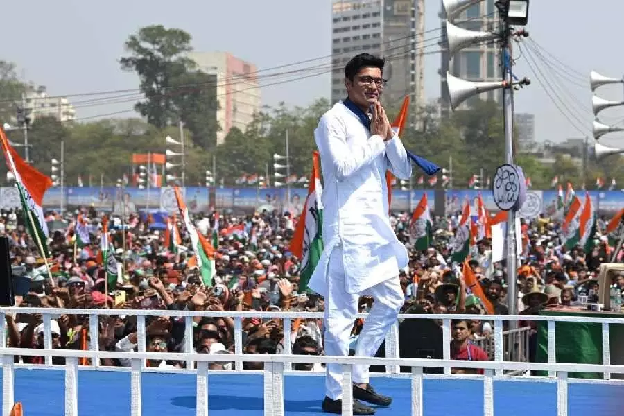 Abhishek Banerjee plays lead role in brigade, Trinamool announces 42 Lok Sabha candidates