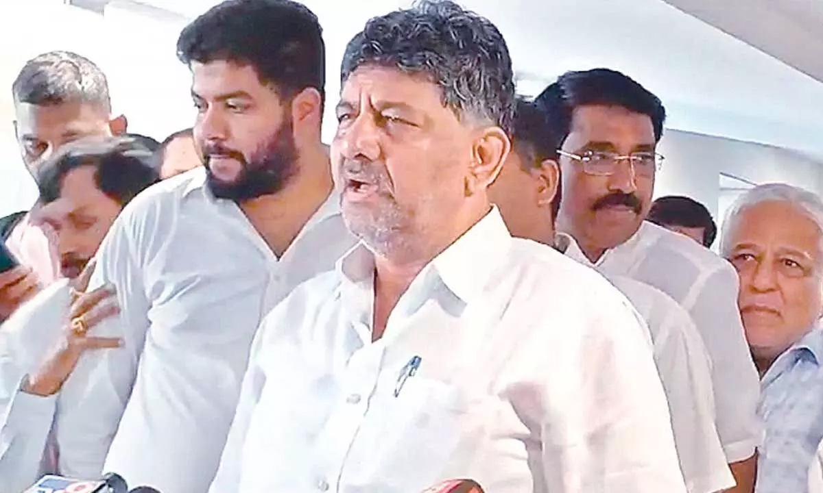 Modi scared of Kharge; claims D K Shivakumar