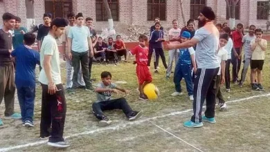 Trials were held for admission in sports wing schools