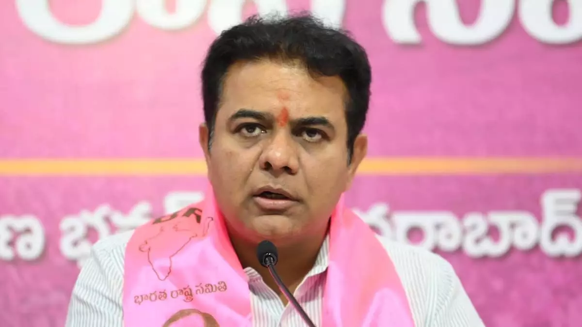 KTR's claim- CM Revanth Reddy will soon join the saffron party