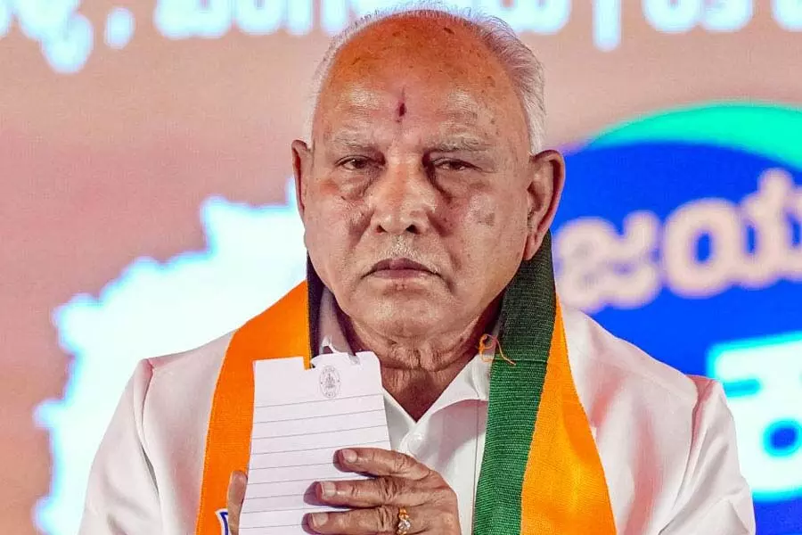 BJP once again expressed confidence in BS Yediyurappa for the party in Karnataka