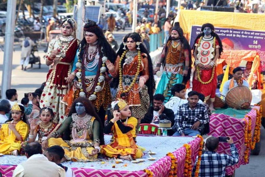 Impressive Shoba Yatra taken out on eve of Maha Shivratri