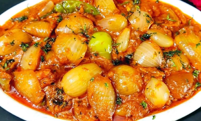 Make onion curry like this, note the easy recipe