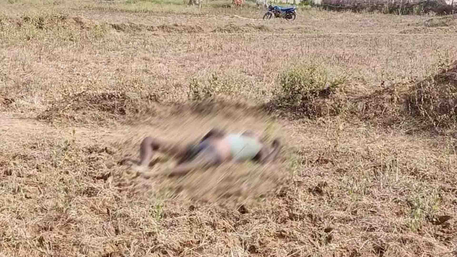 Dead body found near Abhanpur, suspicion of murder