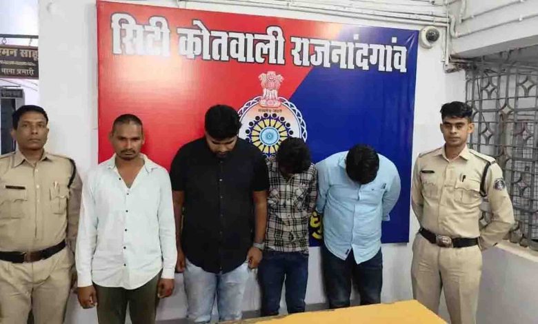 Gambling worth lakhs at new bus stand goes bust, 4 gamblers arrested