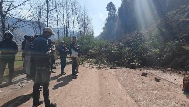 Jammu-Srinagar highway closed due to landslide
