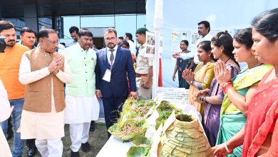 Chief Minister inaugurated the exhibition organized at Chhattisgarh Climate Change Conclave 2024