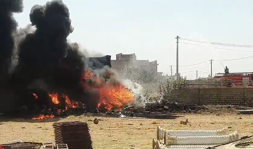 Tejas plane crashes in Jaisalmer, pilot ejects safely