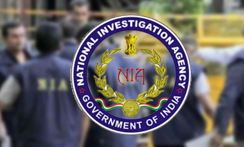 NIA raided three places in Madhya Pradesh