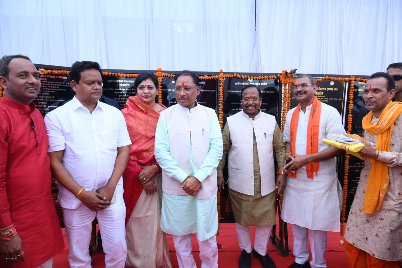 Chief Minister Shri Vishnu Deo Sai inaugurated and performed Bhoomipujan for 65 development projects costing more than Rs 28 crore in Balod district