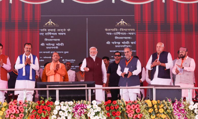 PM Modi inaugurates 15 airport projects worth Rs 9,800 crore